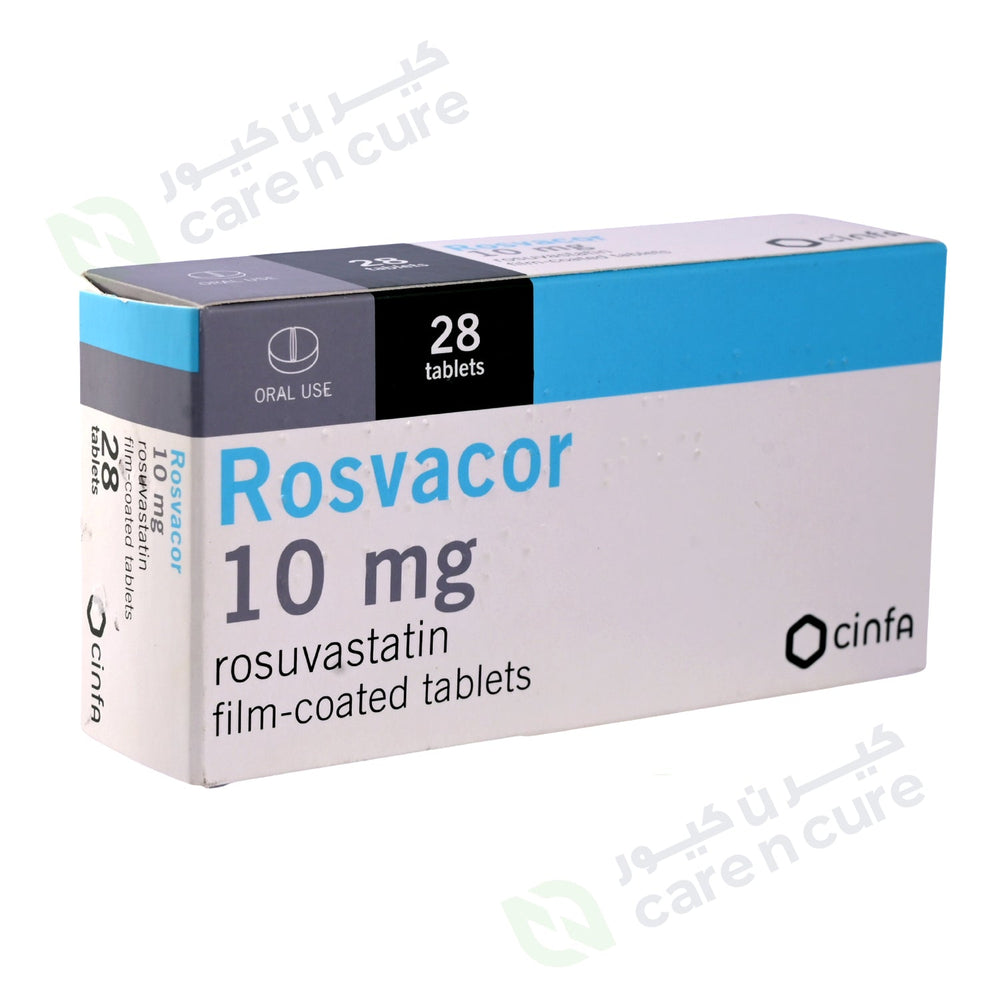 Rosvacor 10 mg Tablet 28 Pieces