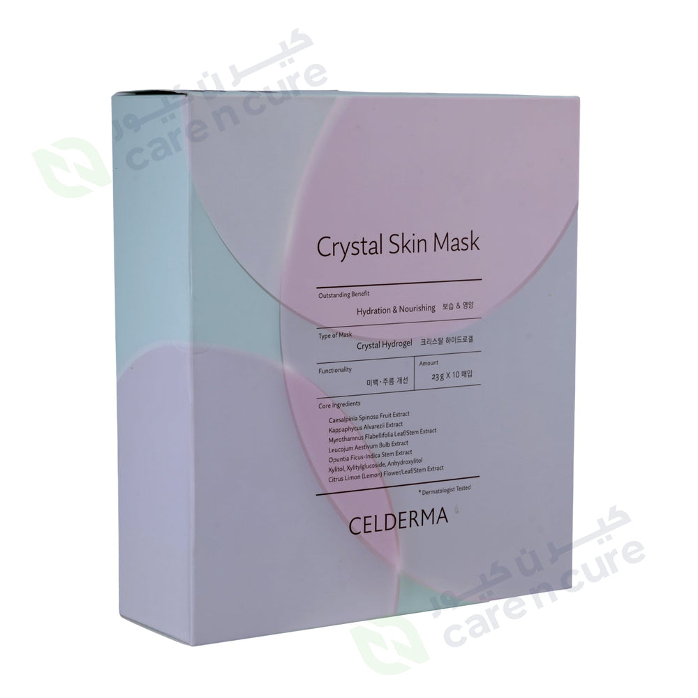 Celderma Crystal Skin Mask 10 Pieces