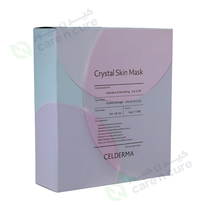 Celderma Crystal Skin Mask 10 Pieces
