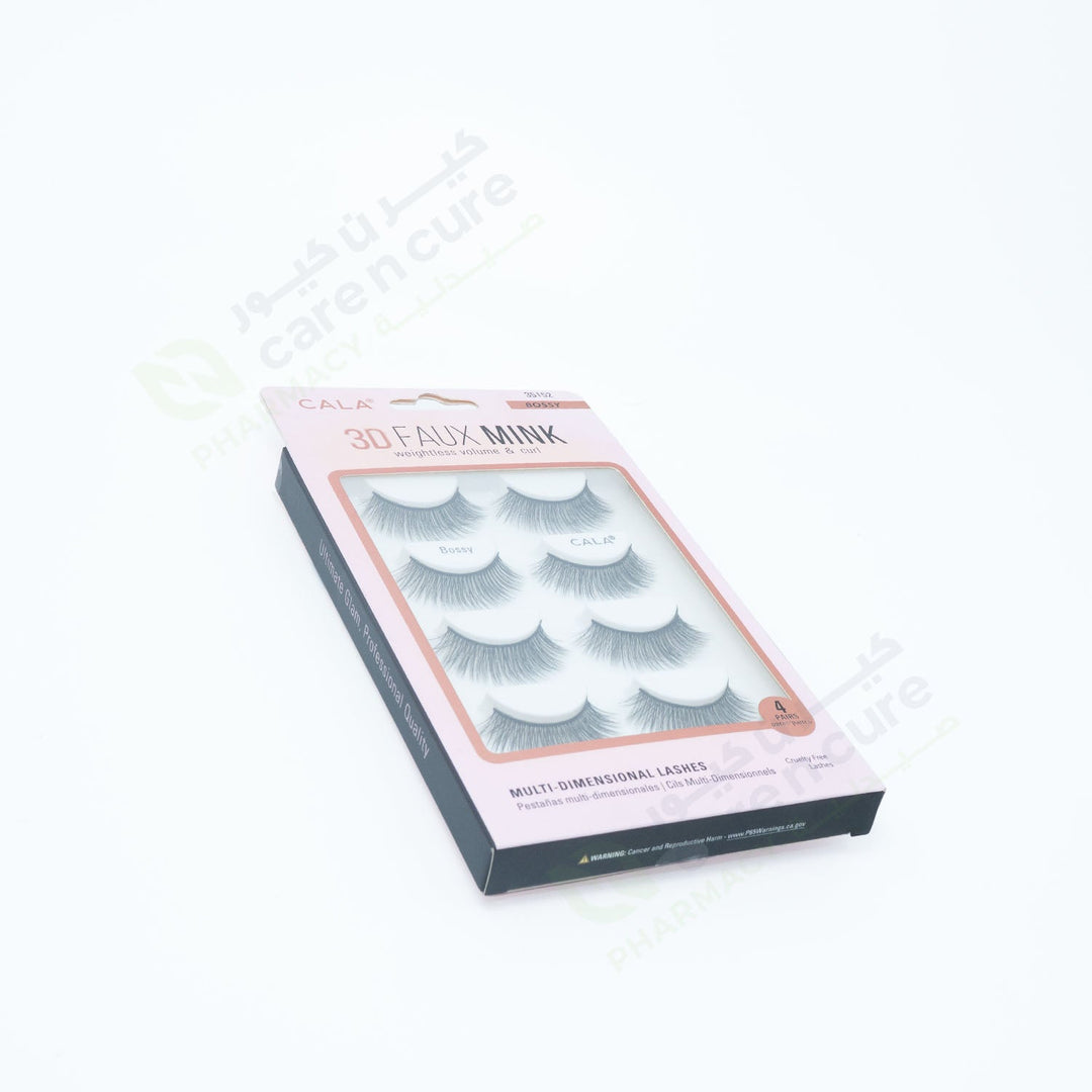 Cala 3D Faux Mink Lashes Bossy (4 Pairs) Cala 3D Faux Mink Lashes Bossy (4 Pairs)