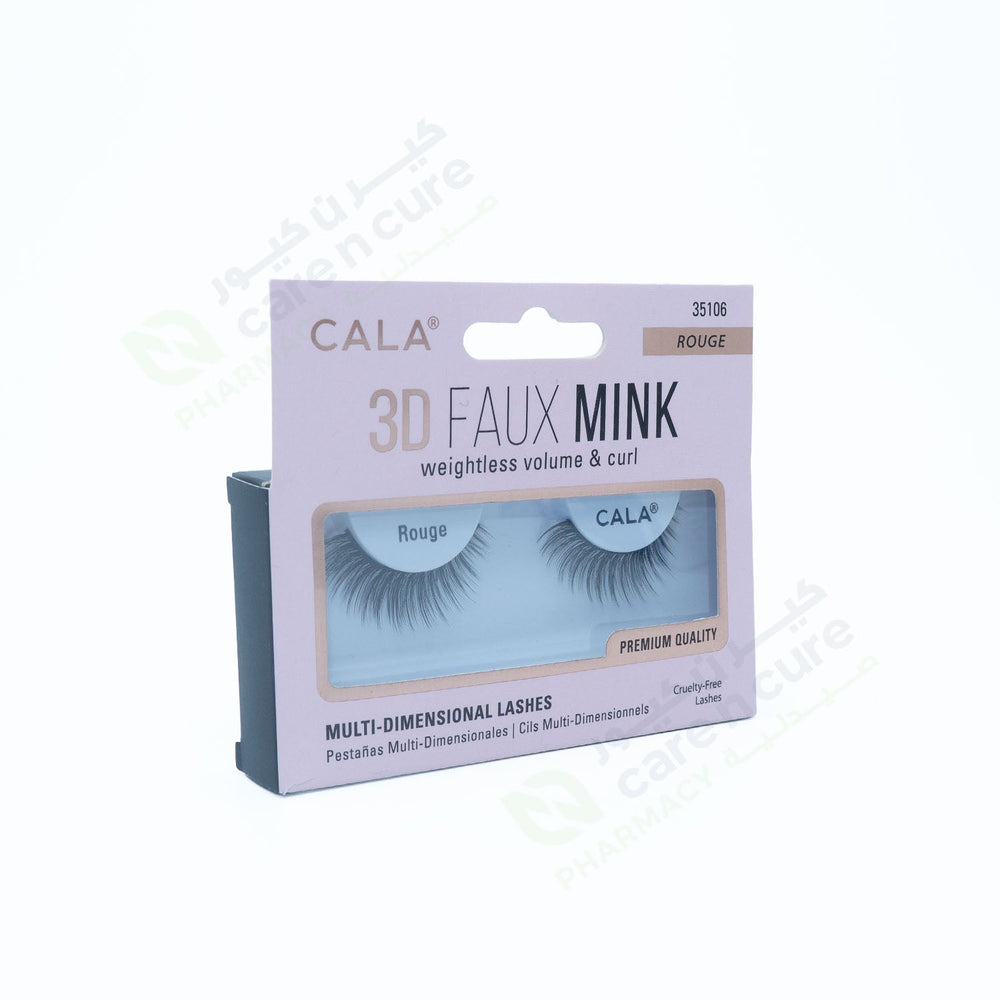 Cala 3D Faux Mink Lashes Rouge 