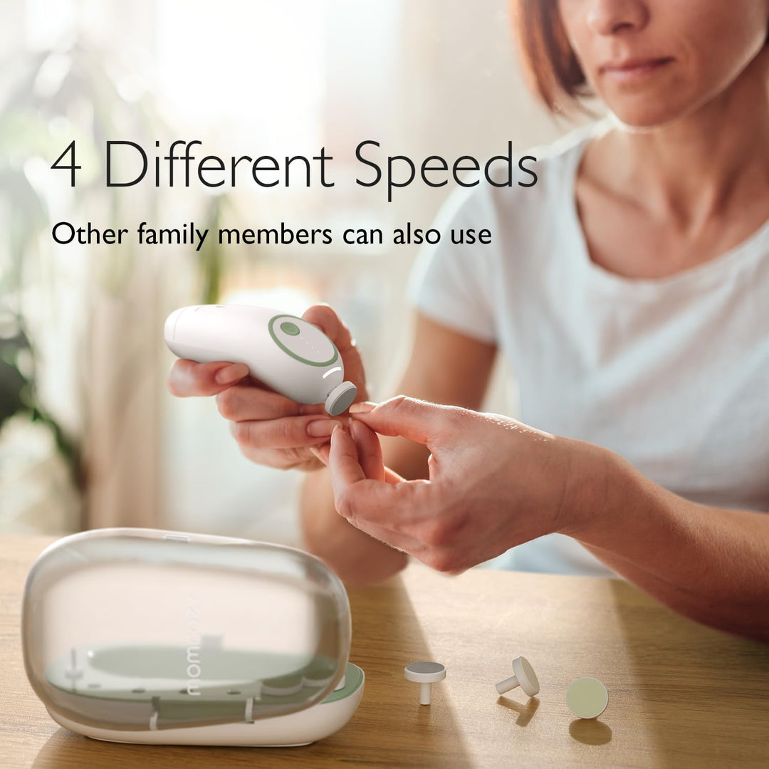 Momcozy Electric Baby Nail File Kit- NC02 (Nail Trimmer)