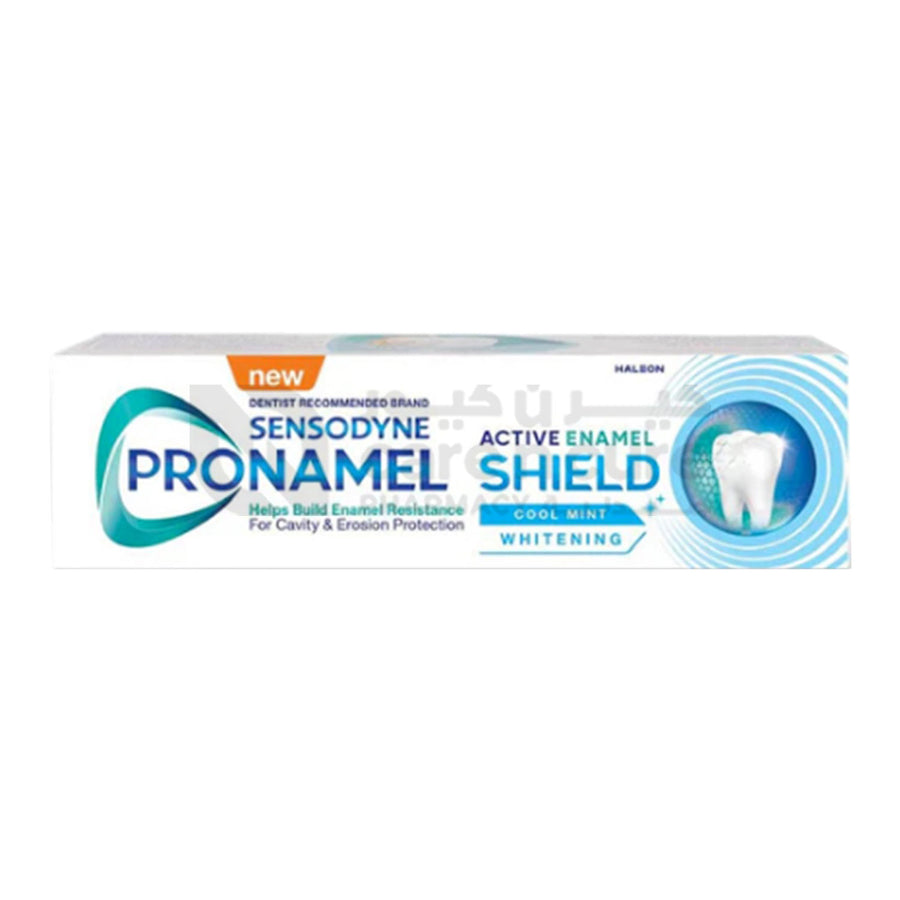 Sensodyne Pronamel Active Enamel Shield Cool Mint Whitening Toothpaste 75ml