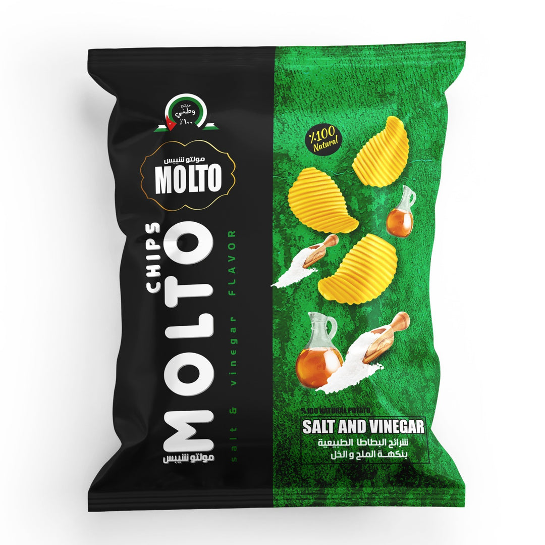 Molto Potato Salt & Vinegar 16 gm