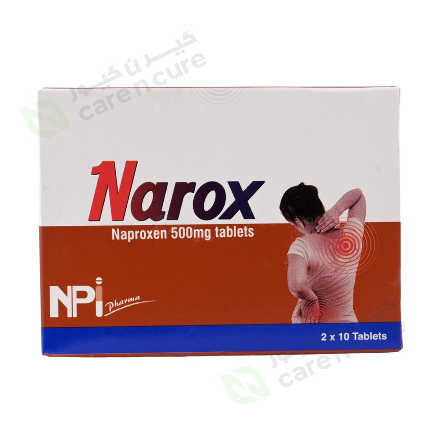 Narox 500 mg Tablet 20 Pieces