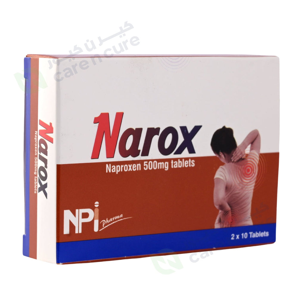 Narox 500 mg Tablet 20 Pieces
