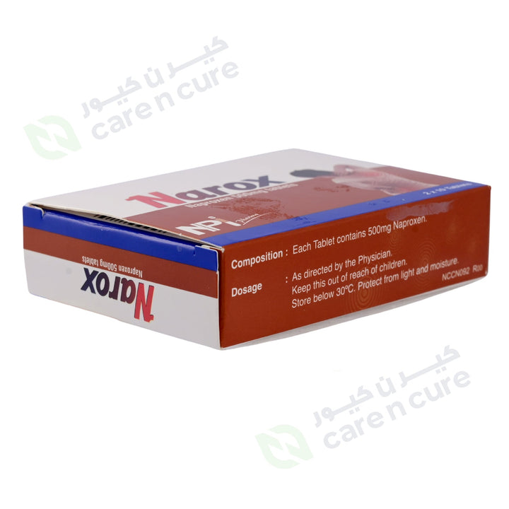 Narox 500 mg Tablet 20 Pieces