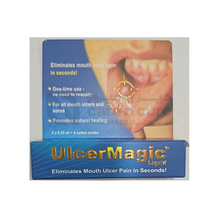 Buy Ulcer Magic Liquid 2 X.025 ml online in Qatar- View Usage, Benefits ...