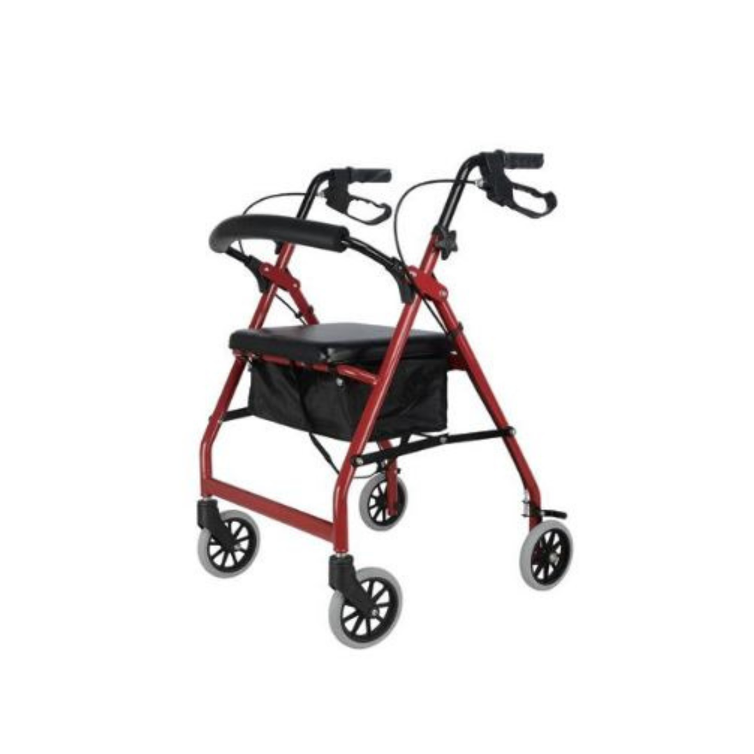 Escort Aluminum Rollator 4*6" Wheel