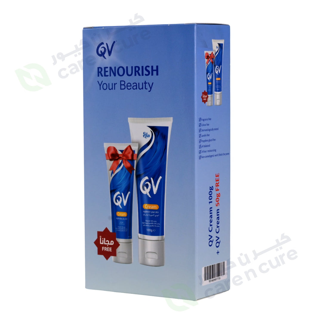 Qv Cream 100g + Qv Cream 50g Free