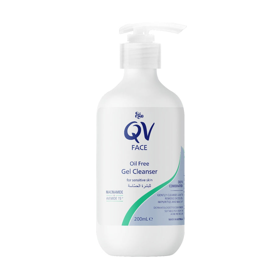 Qv Face Oil Free Gel Cleanser 200 ml