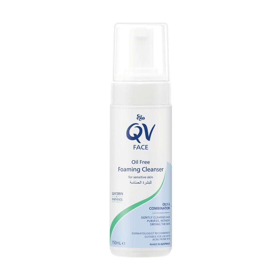 Qv Face Oil Free Gel Cleanser Foam 150 ml