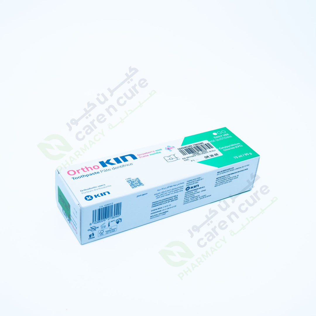 Kin Orthokin Toothpaste 75 ml Kin Orthokin Toothpaste 75 ml