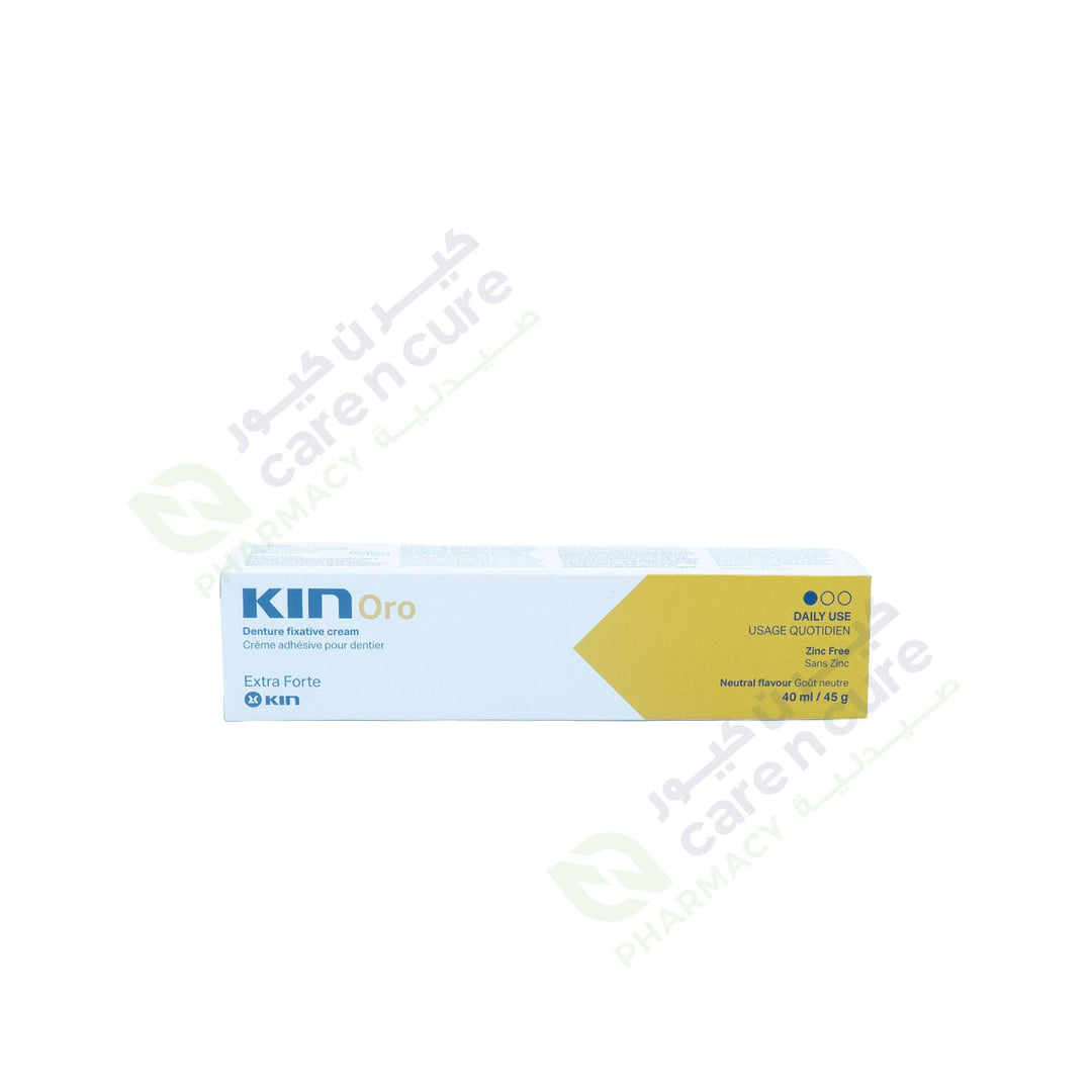 Kin Oro Denture Fixative Cream 40 ml Kin Oro Denture Fixative Cream 40 ml