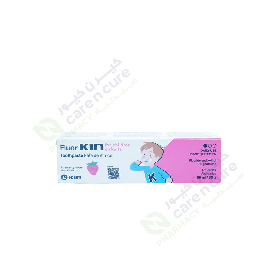 Kin Toothpaste Children Kin Flurokin For Children Toothpaste 50 ml