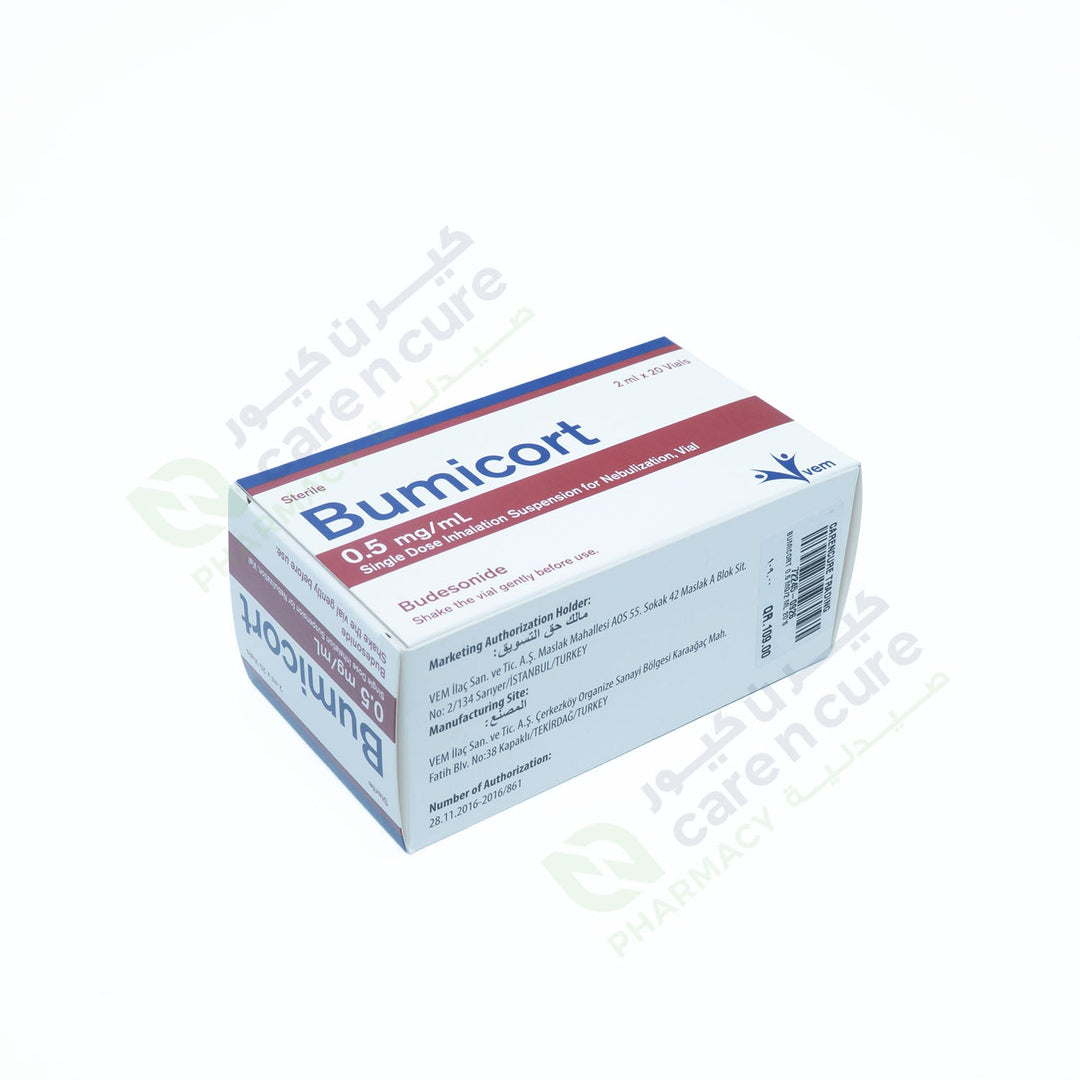 Bumicort 0.5 Mg/2 ml 20 Pieces Bumicort 0.5 Mg/2 ml 20 Pieces