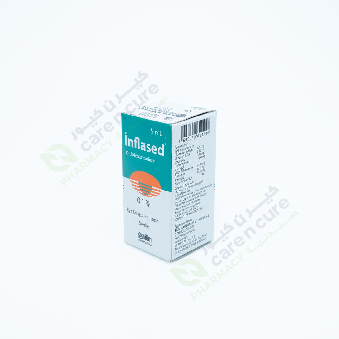 Inflased 0.1% Eye Drops 5ml Inflased 0.1% Eye Drops 5ml