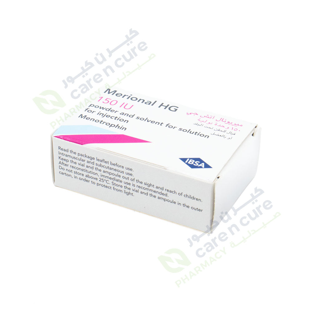 Merional Hg 150 Iu Injection 1 Pieces Merional Hg 150 Iu Injection 1 Pieces
