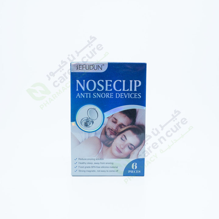 Sefdun Anti Snore Magnatec Nose Clip 6 Pieces