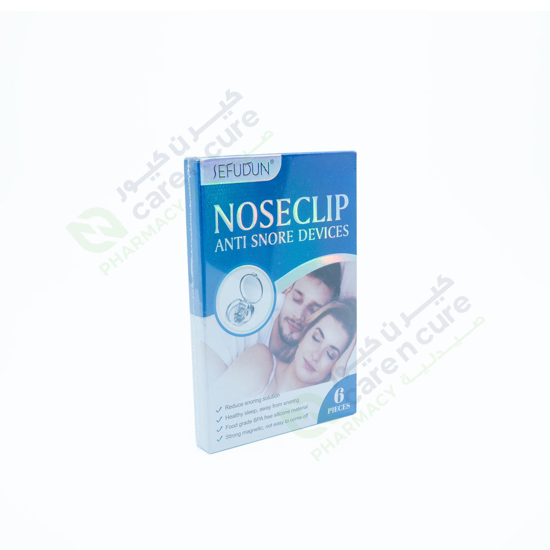 Sefdun Anti Snore Magnatec Nose Clip 6 Pieces