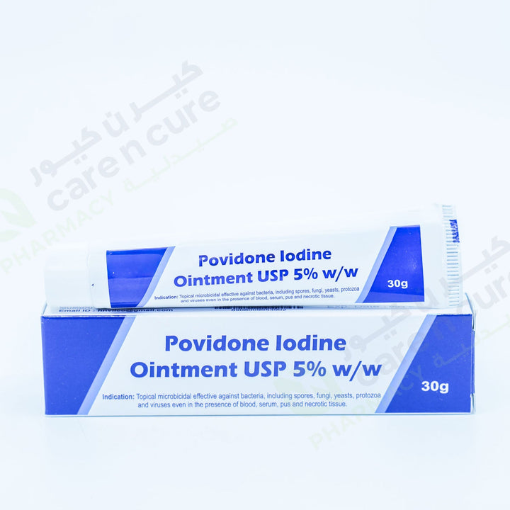Vilco Povidone Iodine 5% Oint 30gm