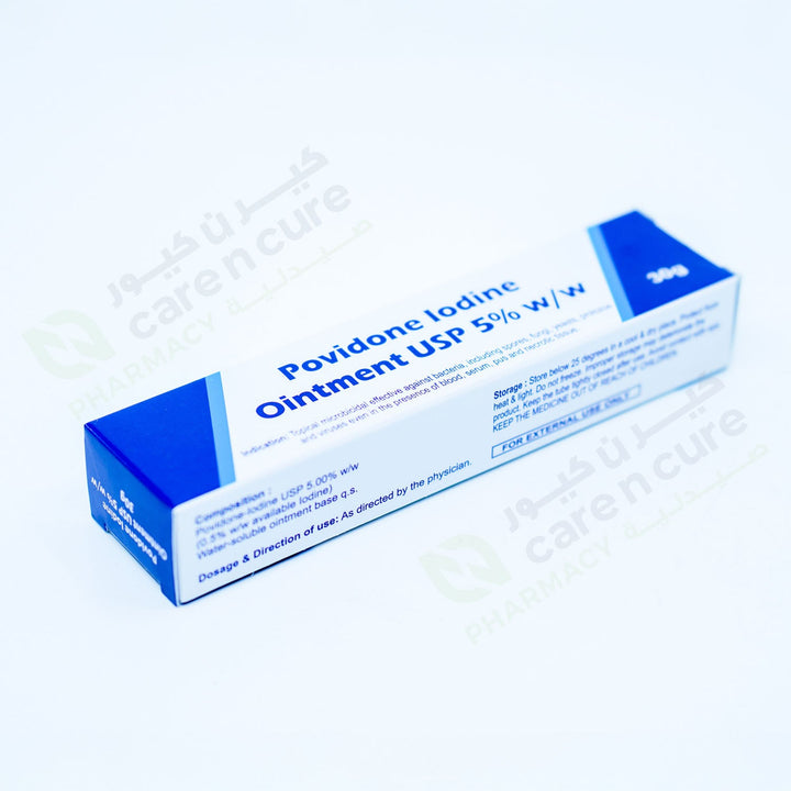 Vilco Povidone Iodine 5% Oint 30gm