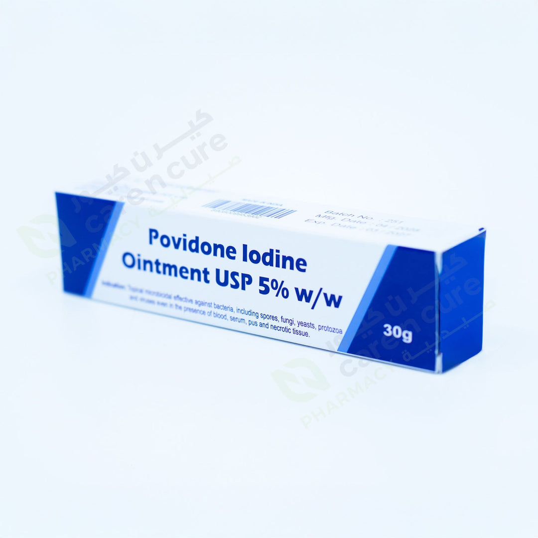 Vilco Povidone Iodine 5% Oint 30gm Vilco Povidone Iodine 5% Oint 30gm