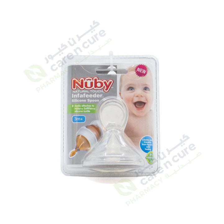 Nuby Nt. Infafeeder Silicone Spoon 67611 - 2 Pieces  Offer