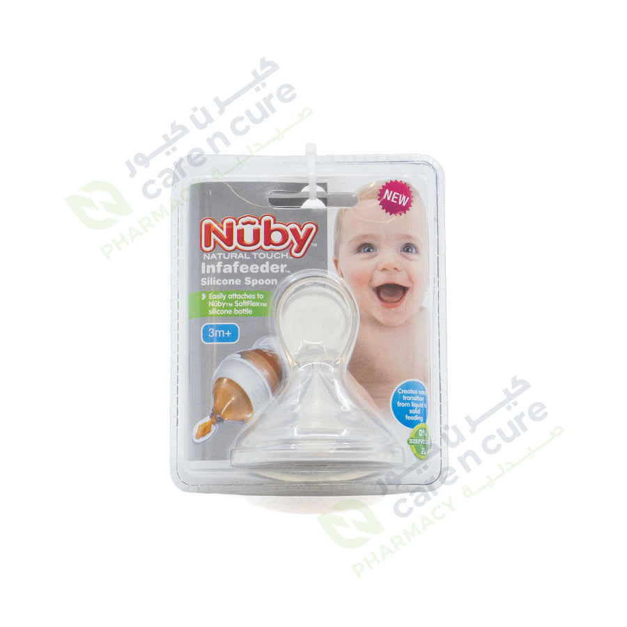Nuby Nt. Infafeeder Silicone Spoon 67611 - 2 Pieces  Offer