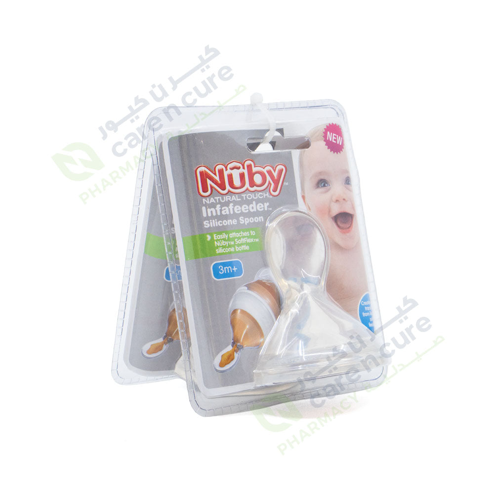 Nuby Nt. Infafeeder Silicone Spoon 67611 - 2 Pieces  Offer