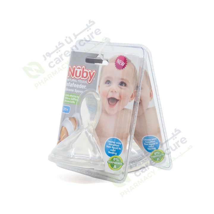 Nuby Nt. Infafeeder Silicone Spoon 67611 - 2 Pieces  Offer