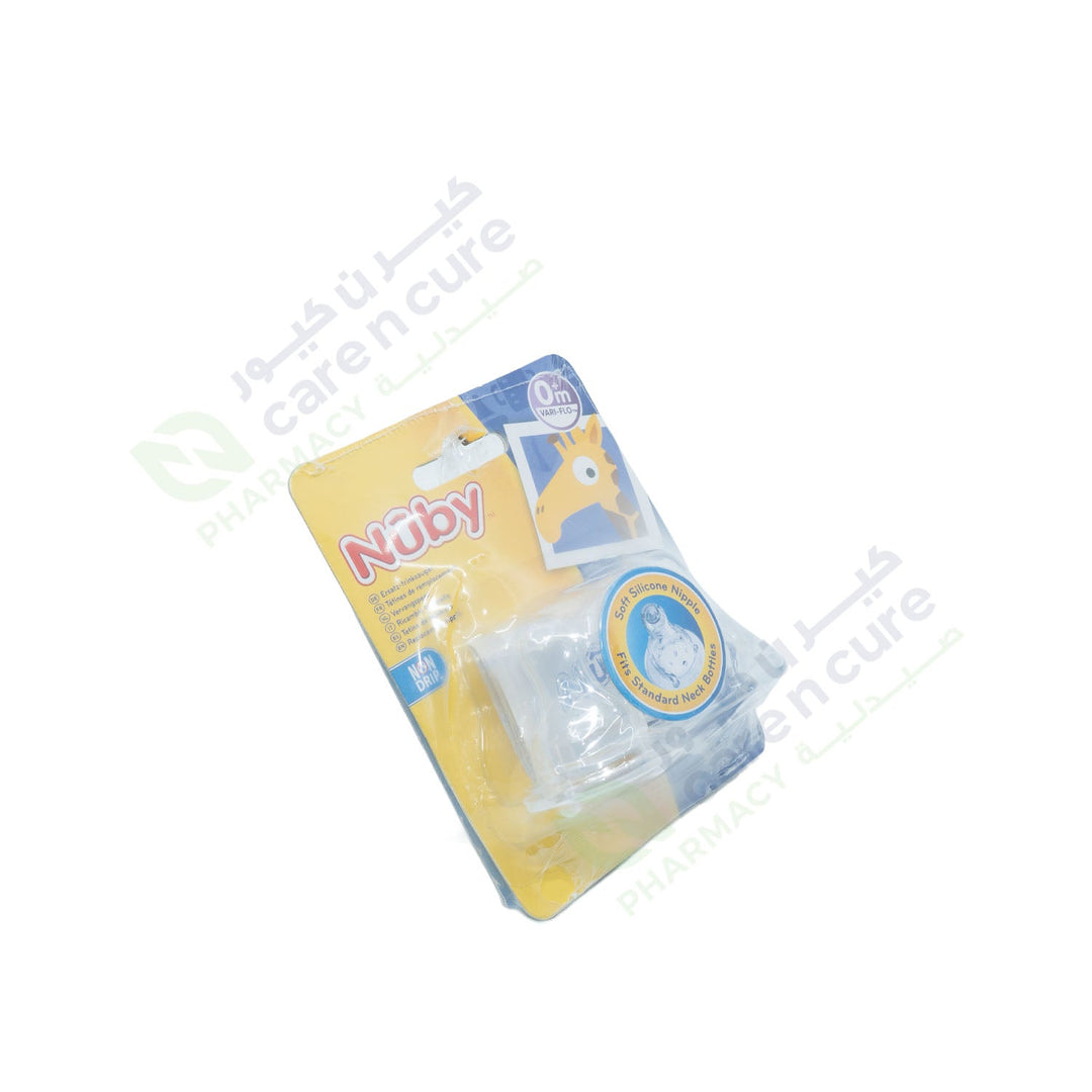 Nuby Nipple Standard Neck 2 Pcs Nuby Nipple Standard Neck 2 Pcs