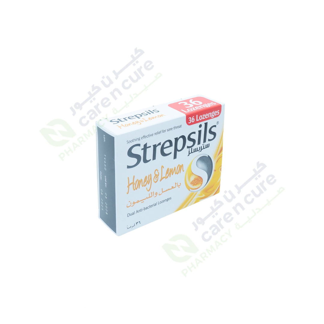 Strepsils Extra Honey Lemon Loz 36' Pieces