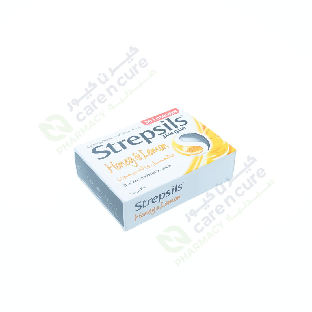 Strepsils Extra Honey Lemon Loz 36' Pieces