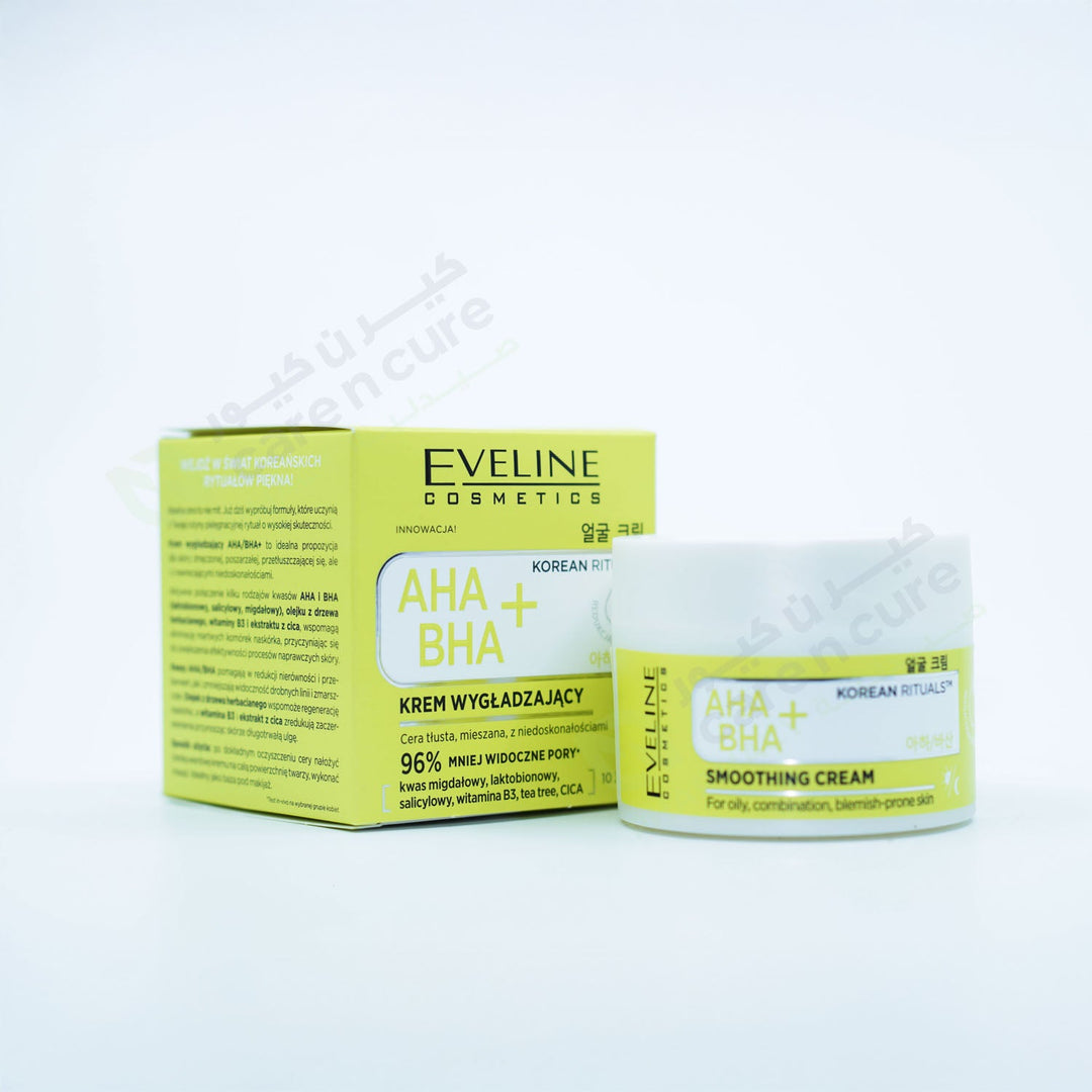 Eveline Kor-Rit Aha Bha+ Smoothing Cream 50ml Eveline Kor-Rit Aha Bha+ Smoothing Cream 50ml