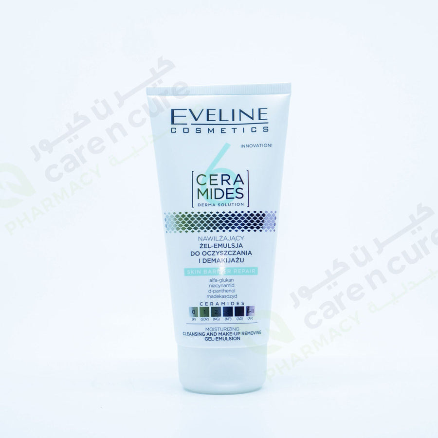 Eveline 6 Ceramides Moist Cleans And Make-Up Removing Gel 150ml