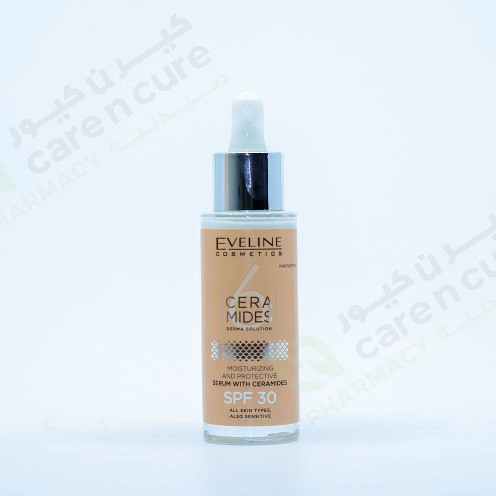 Eveline 6 Ceramides Moist And Protec Serum Spf 30 30ml