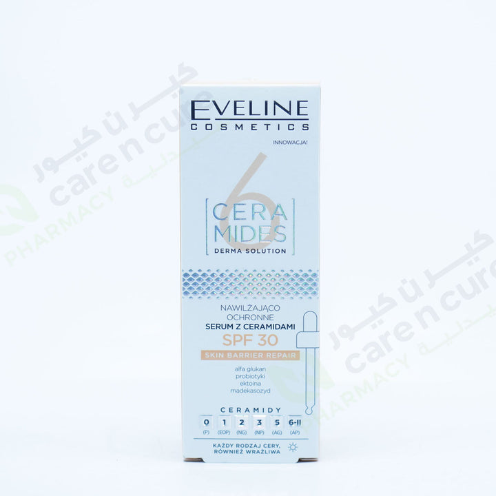 Eveline 6 Ceramides Moist And Protec Serum Spf 30 30ml