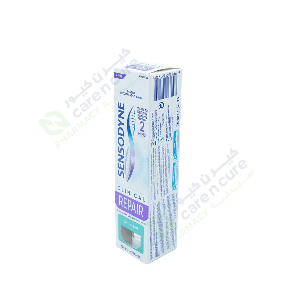 Sensodyne Clinical Repair Deep Clean T/P 75 ml