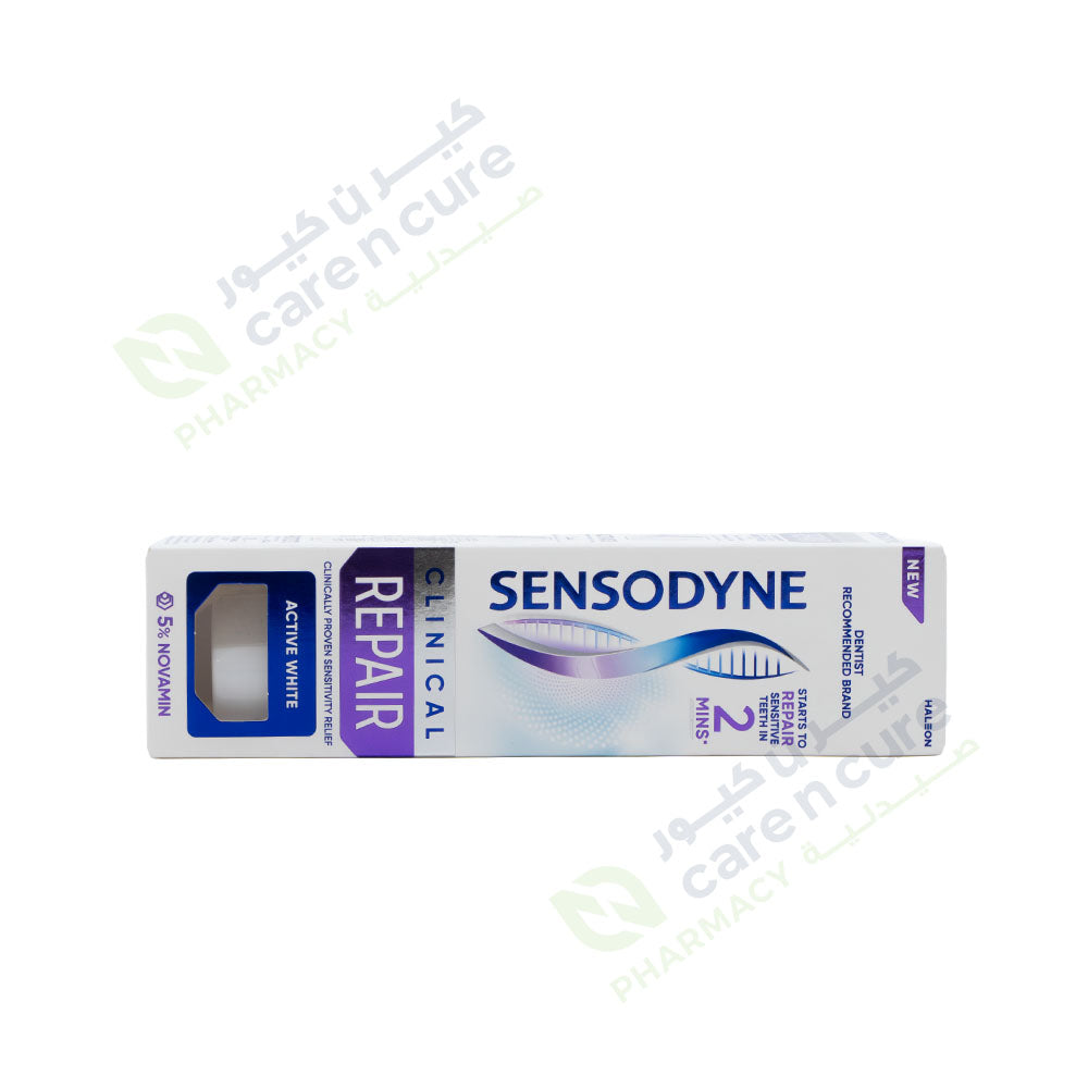 Sensodyne Clinical Repair Active White T/P 75 ml Sensodyne Clinical Repair Active White T/P 75 ml
