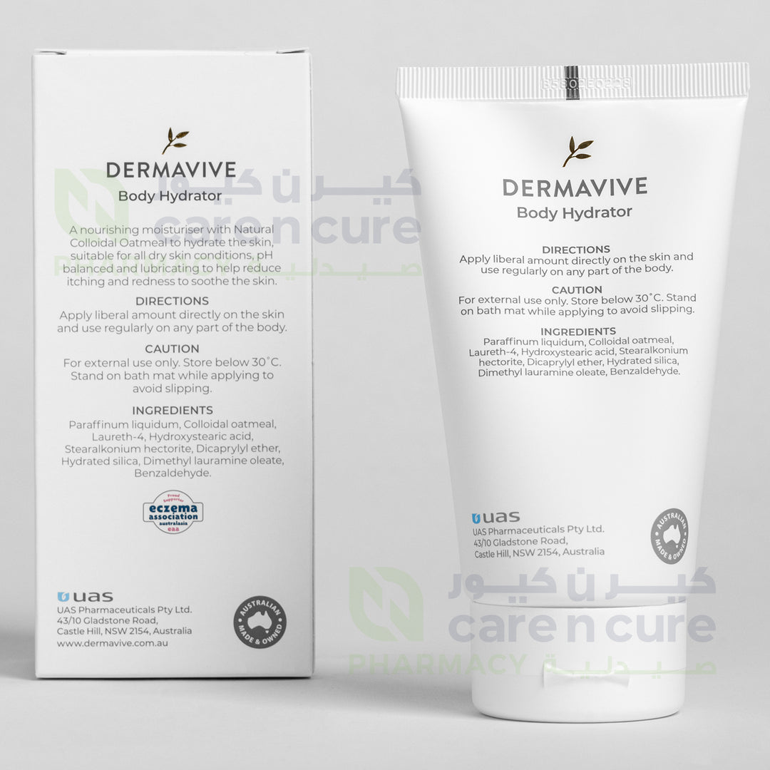 Dermavive Colloidal Oatmeal Body Hydrator 120ml