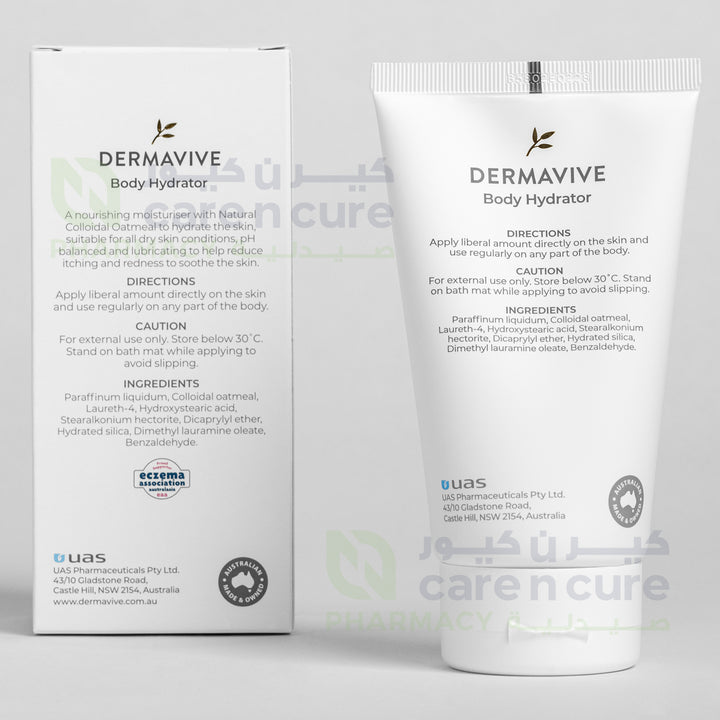 Dermavive Colloidal Oatmeal Body Hydrator 120ml