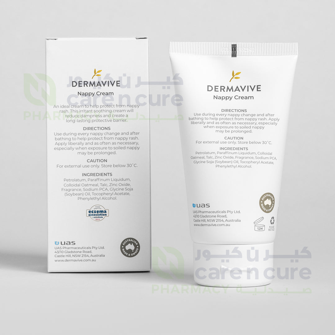 Dermavive Colloidal Oatmeal Nappy Cream 100g