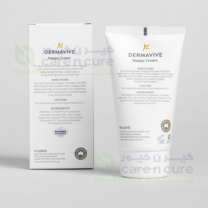 Dermavive Colloidal Oatmeal Nappy Cream 100g