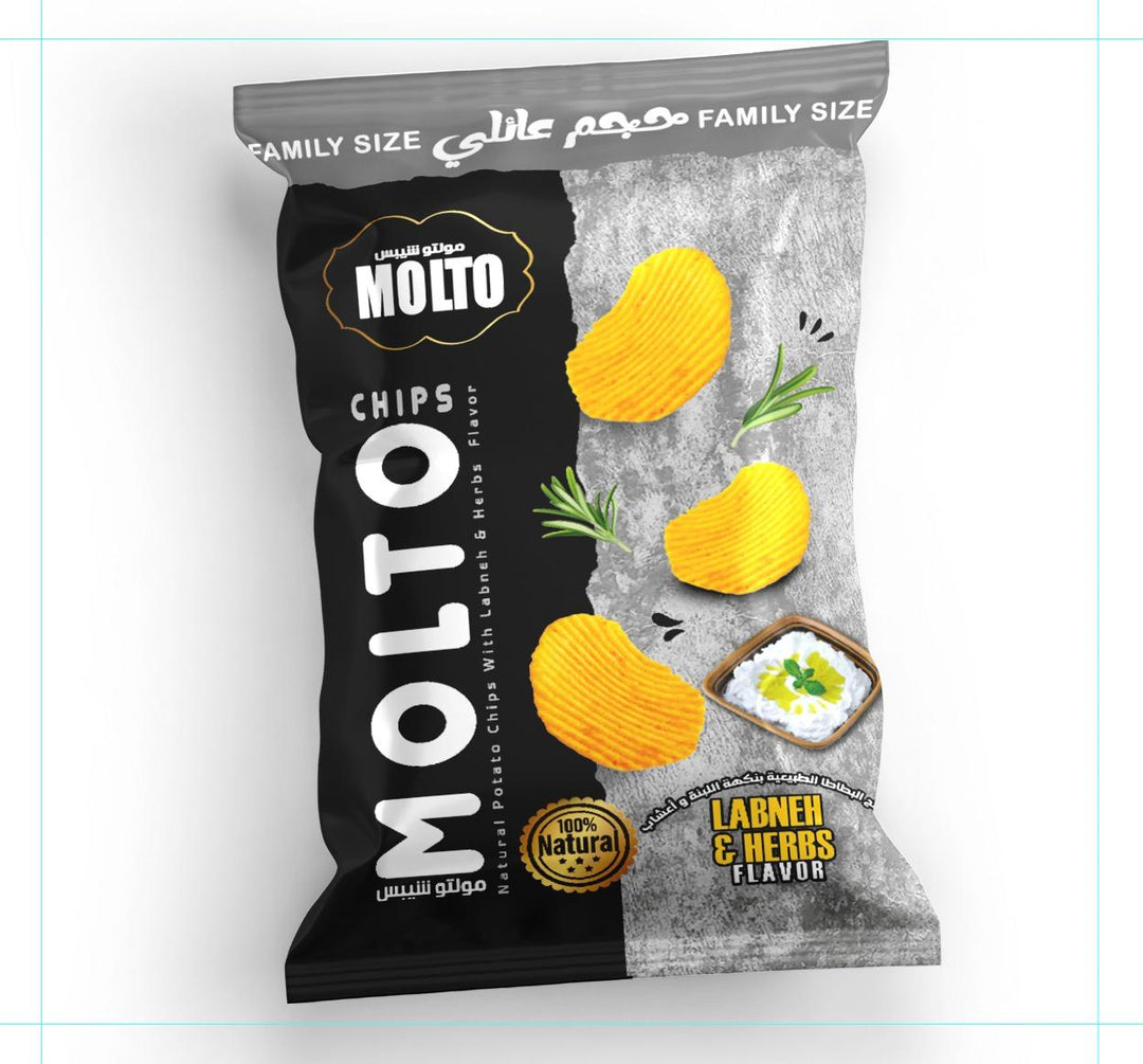 Molto Potato Labaneh & Herbs 160 gm