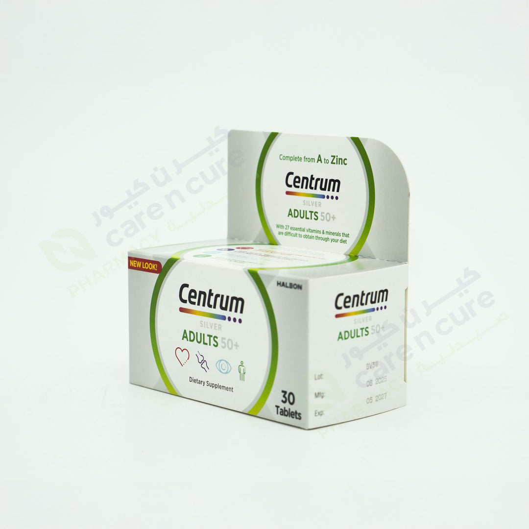 Centrum Silver Adults 50+ Tablets 30 Pieces