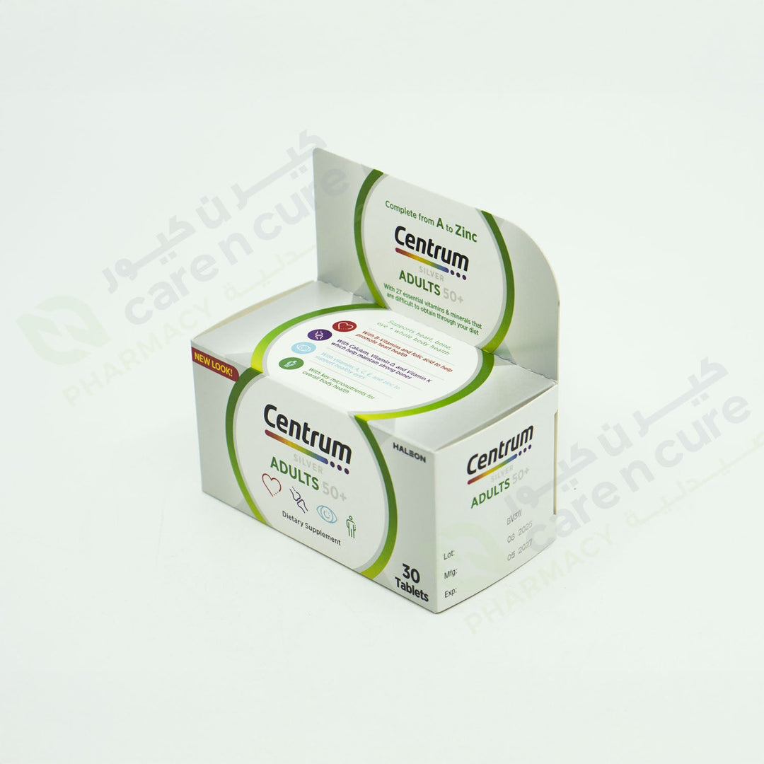 Centrum Silver Adults 50+ Tablets 30 Pieces