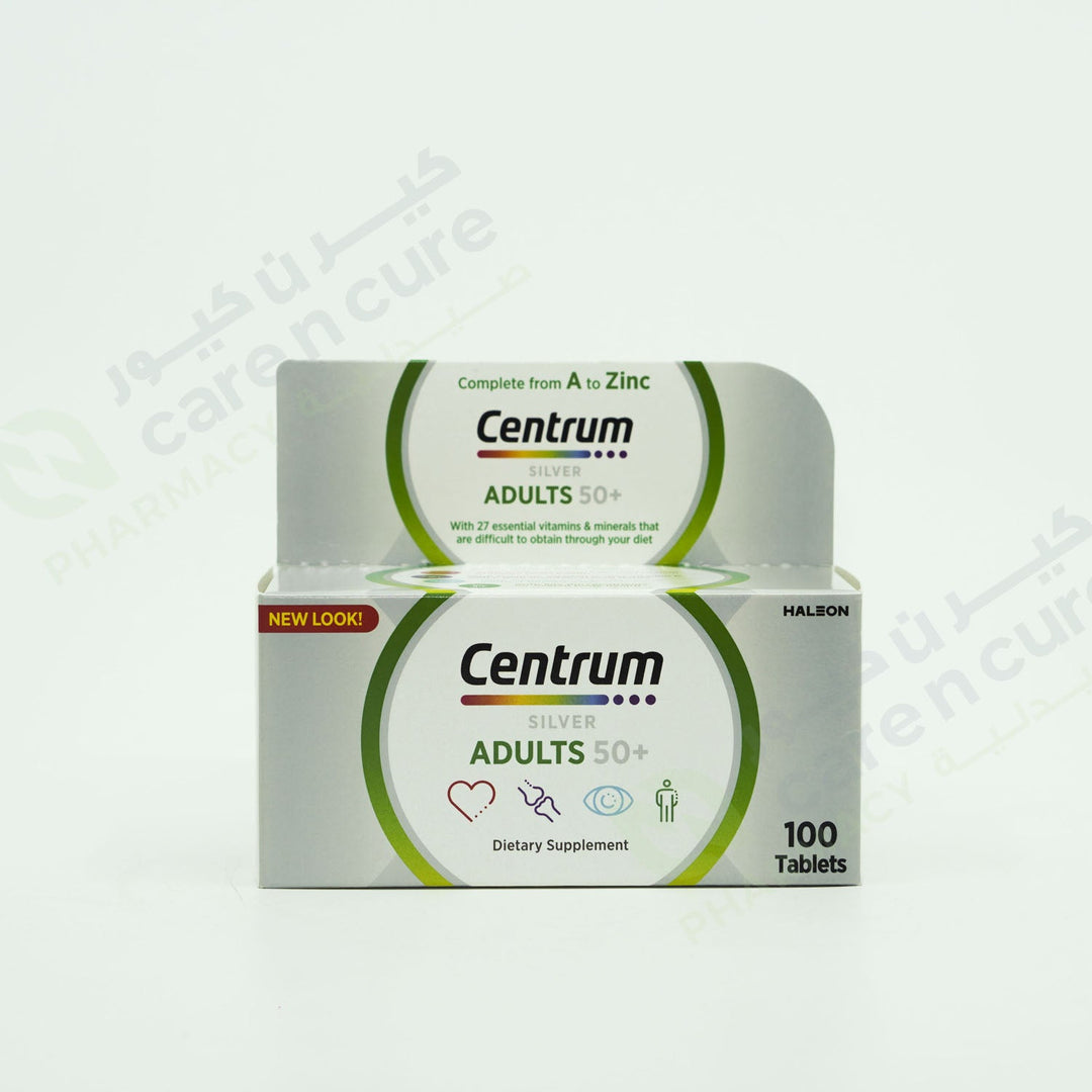 Centrum Silver Adults 50+ Tablets 100 Pieces