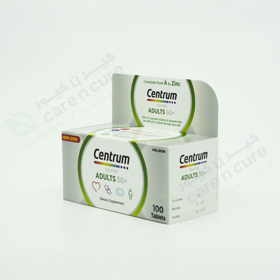 Centrum Silver Adults 50+ Tablets 100 Pieces