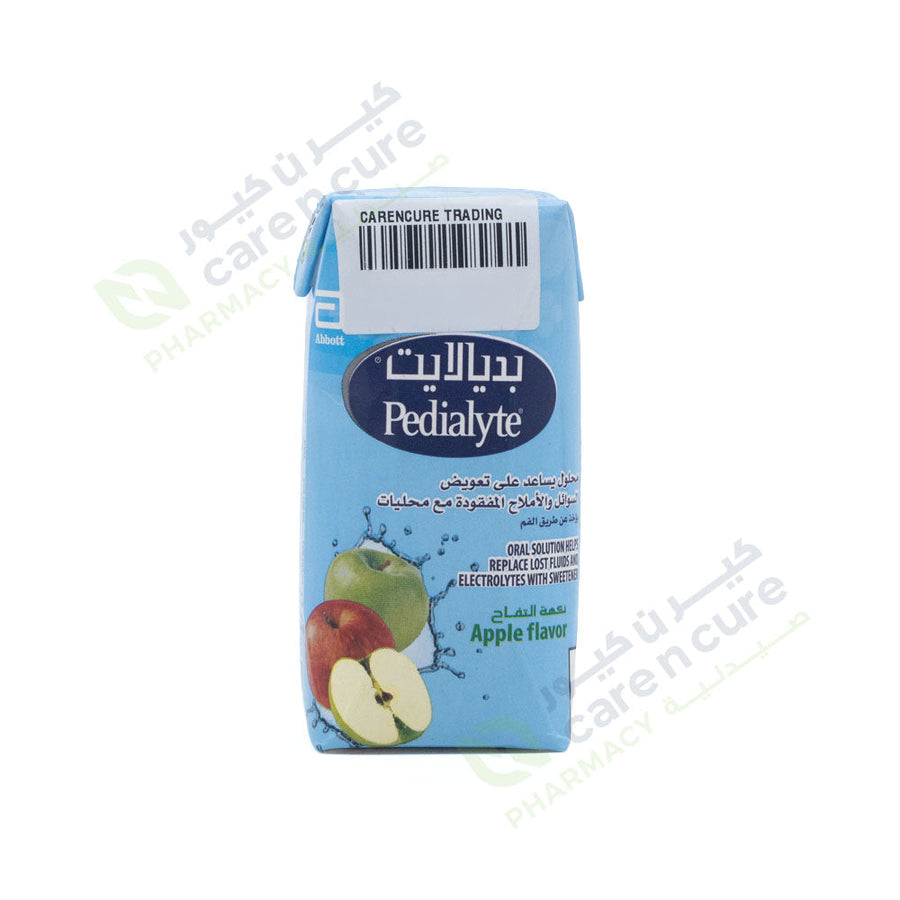 Pedialyte Electrolyte Sol Apple Flavor 200 ml
